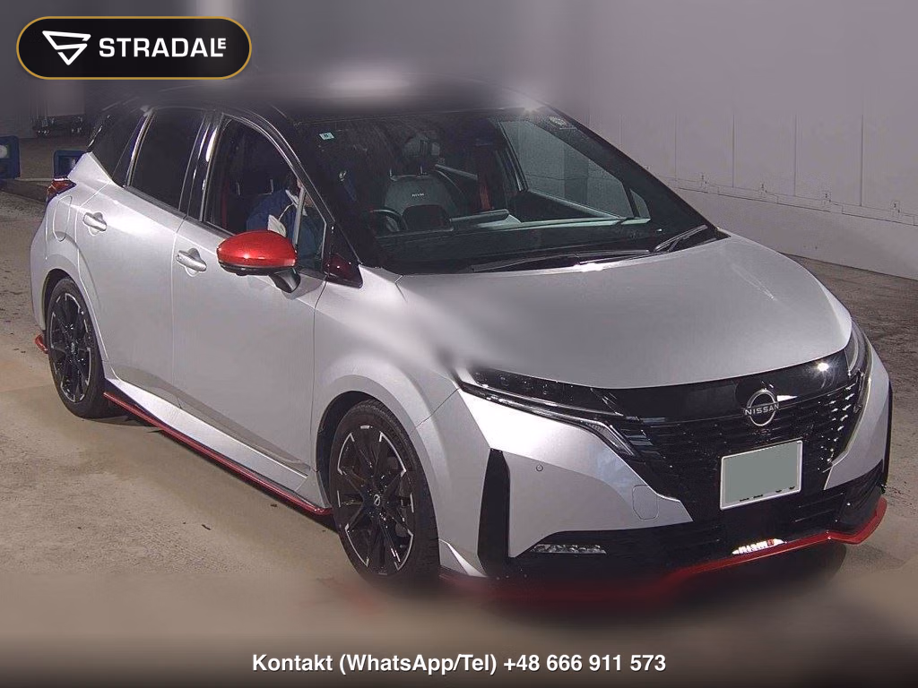 NISSAN AURA NISMO 2022, aukcja z Japonii, zdjęcie 1