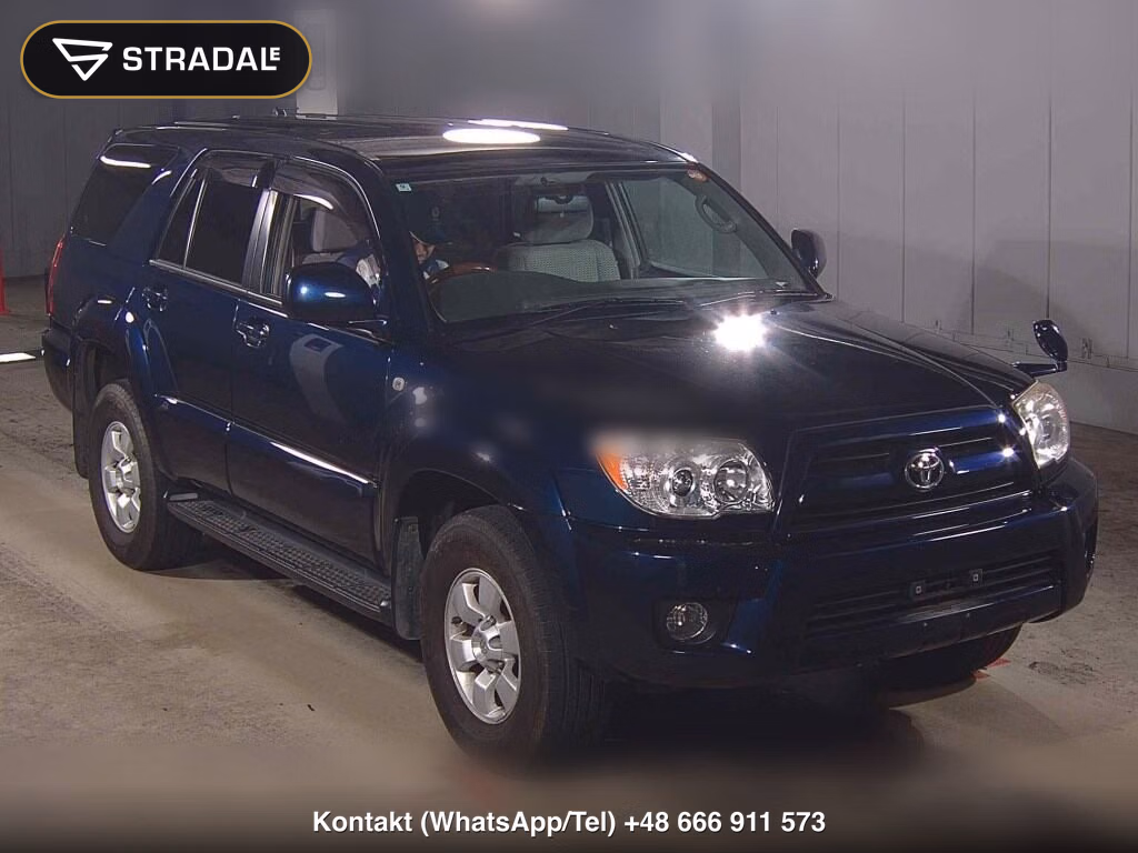 TOYOTA HILUX SURF 5D 4WD SSR-X 2006, aukcja z Japonii, zdjęcie 1