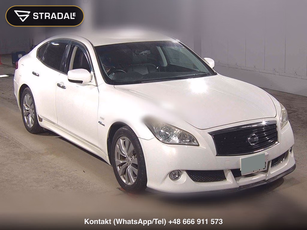 NISSAN FUGA HYBRID BASE GRADE 2012, aukcja z Japonii, zdjęcie 1