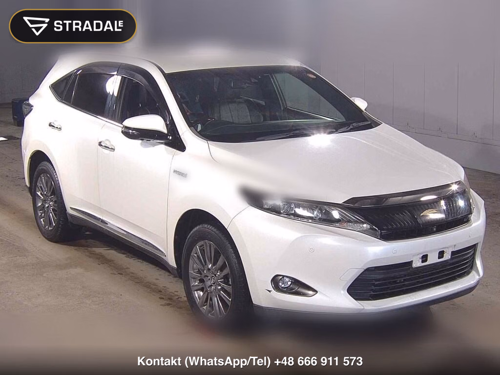TOYOTA HARRIER HYBRID 4WD PREMIUM ADVANCED PACKAGE 2014, aukcja z Japonii, zdjęcie 1