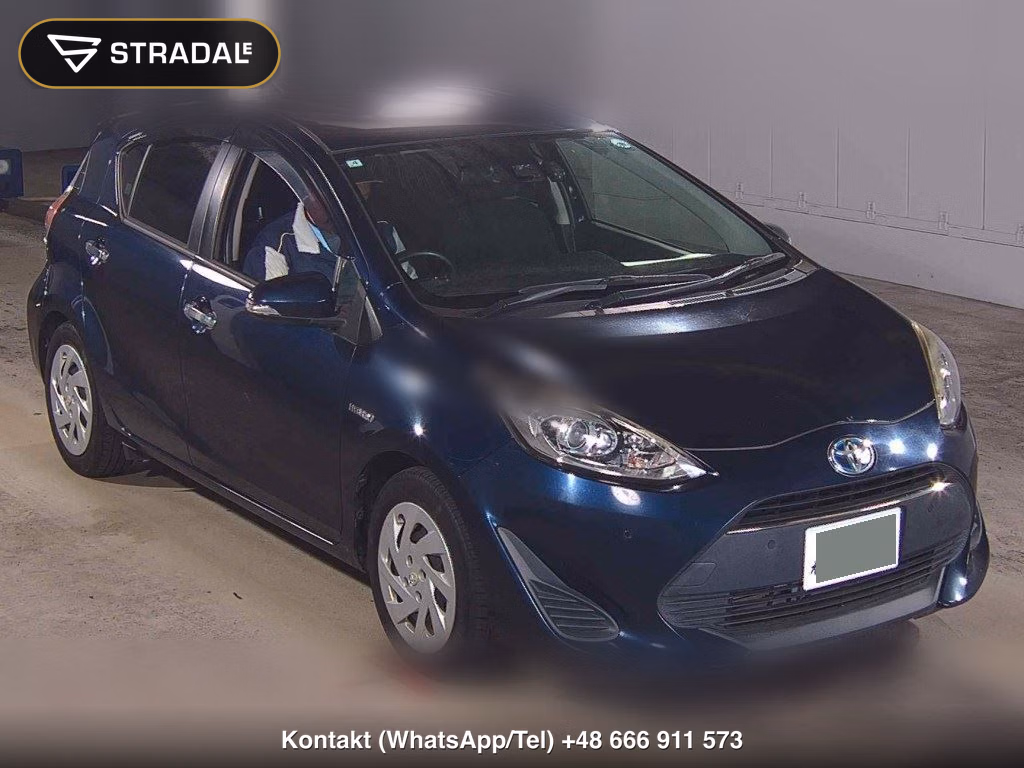 TOYOTA AQUA S STYLE BLACK 2019, aukcja z Japonii, zdjęcie 1