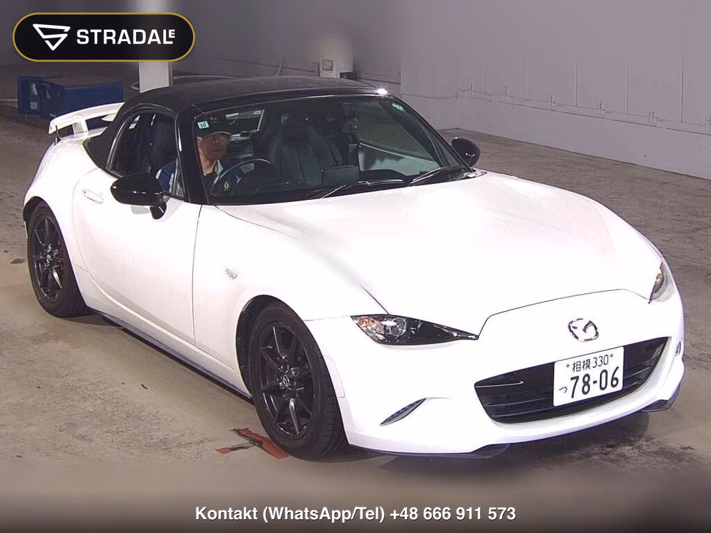 MAZDA ROADSTER S LEATHER PACKAGE 2016, aukcja z Japonii, zdjęcie 1