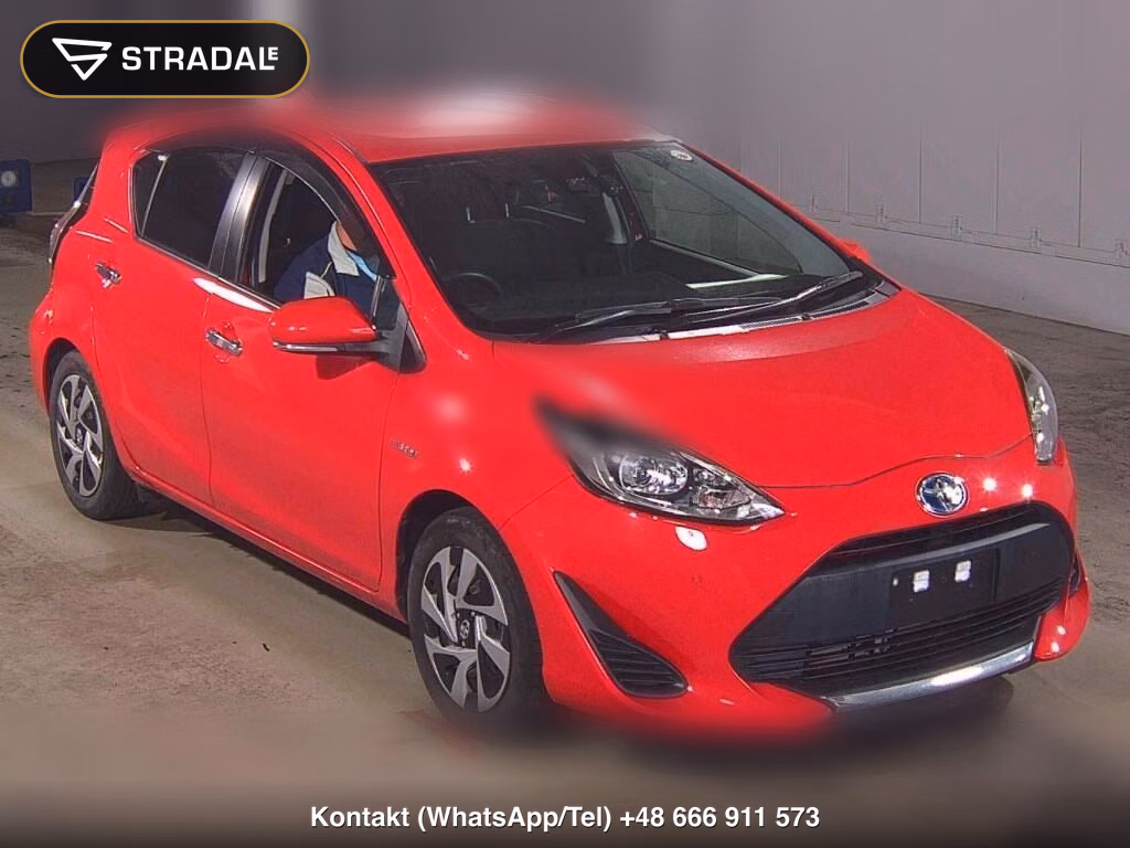 TOYOTA AQUA S STYLE BLACK 2019, aukcja z Japonii, zdjęcie 1