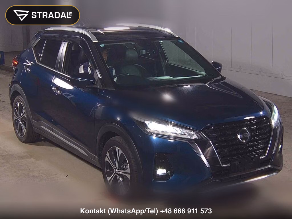 NISSAN KICKS 5D X 2022, aukcja z Japonii, zdjęcie 1