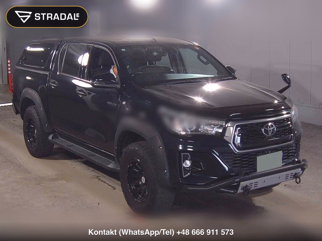 TOYOTA HILUX 4D 4WD Z BLACK RALLY EDITION 2019, aukcja z Japonii, zdjęcie 1