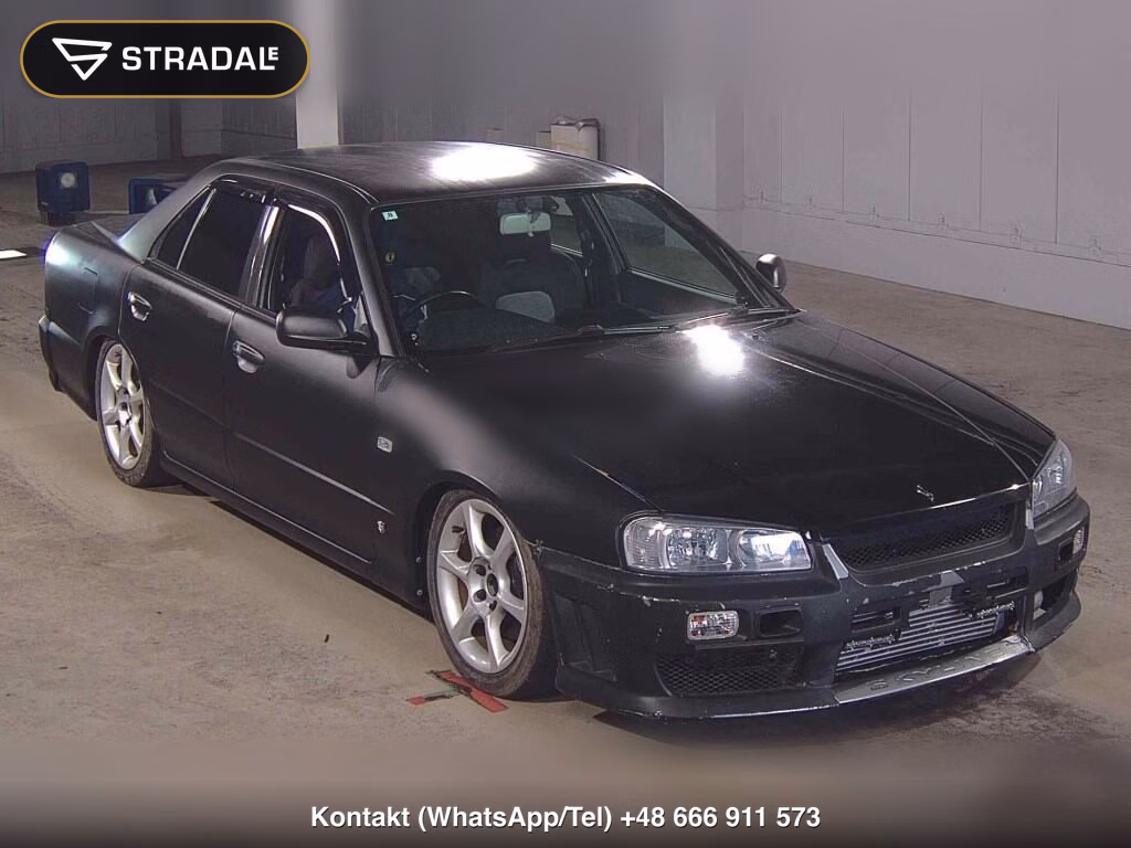 NISSAN SKYLINE 4D 25GT TURBO 1999, aukcja z Japonii, zdjęcie 1