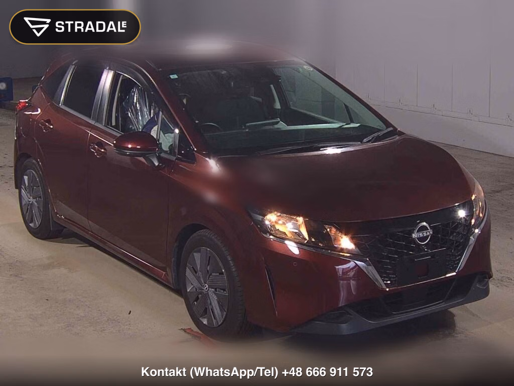 NISSAN NOTE X 2021, aukcja z Japonii, zdjęcie 1