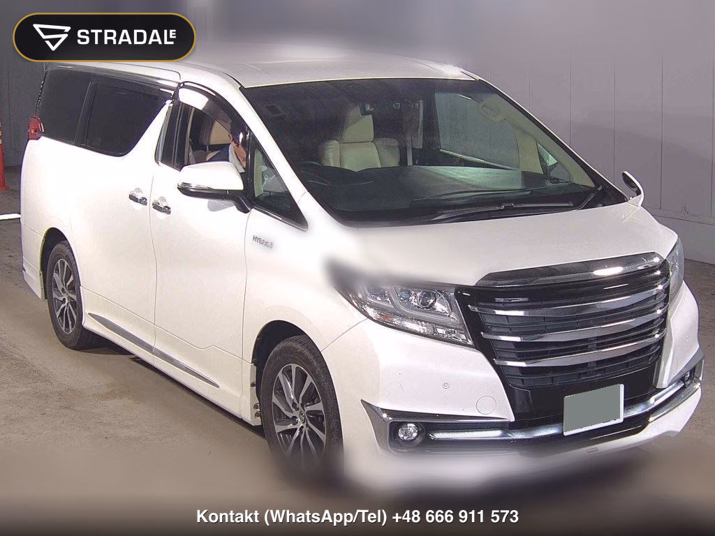TOYOTA ALPHARD HYBRID 4WD G F PACKAGE 2017, aukcja z Japonii, zdjęcie 1