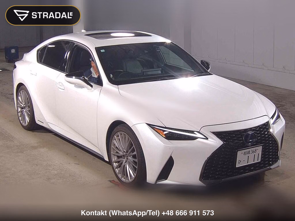 LEXUS IS 4D IS300H VERSION L 2021, aukcja z Japonii, zdjęcie 1
