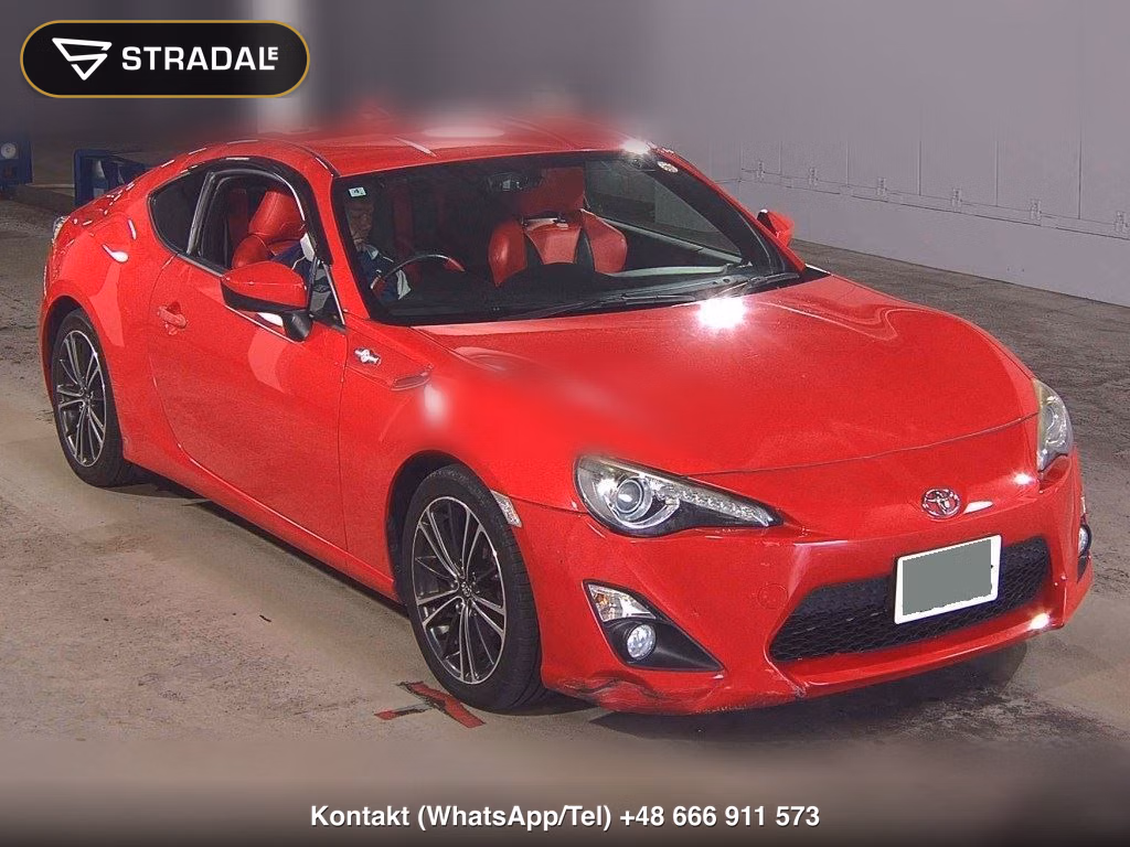 TOYOTA 86 GT 2013, aukcja z Japonii, zdjęcie 1