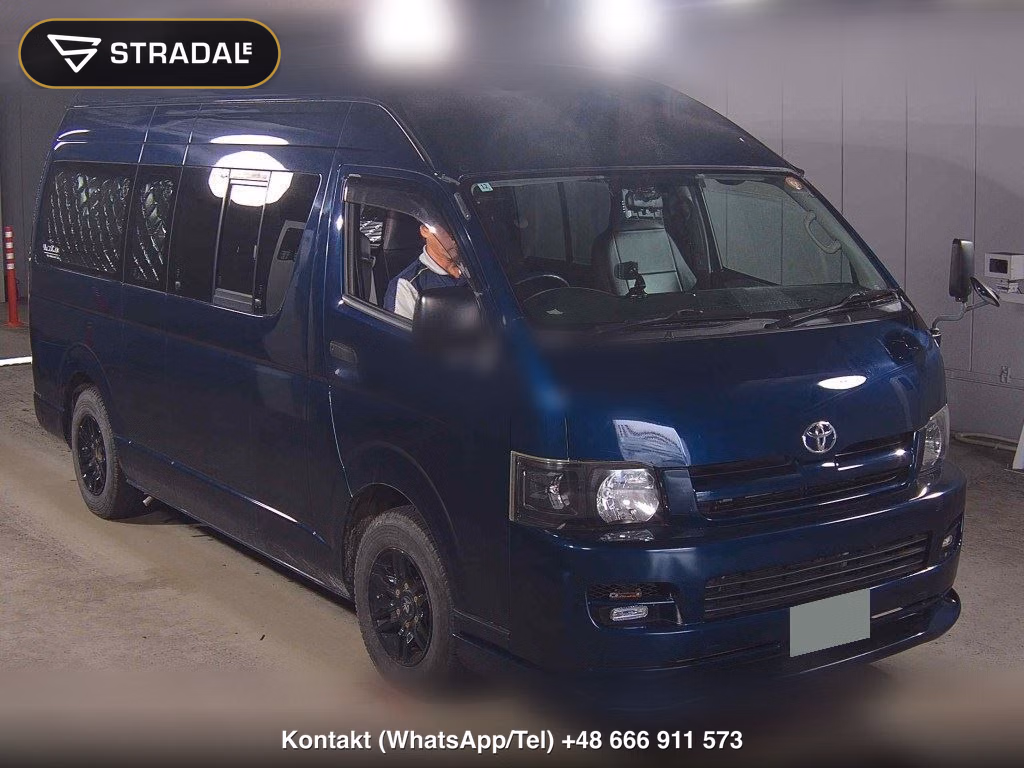 TOYOTA HIACE VAN 4D 4WD OTHERS 2007, aukcja z Japonii, zdjęcie 1