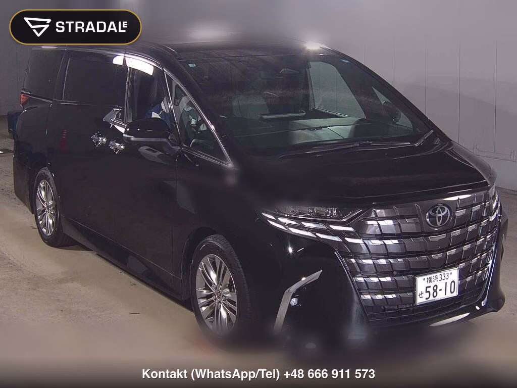 TOYOTA ALPHARD Z 2025, aukcja z Japonii, zdjęcie 1