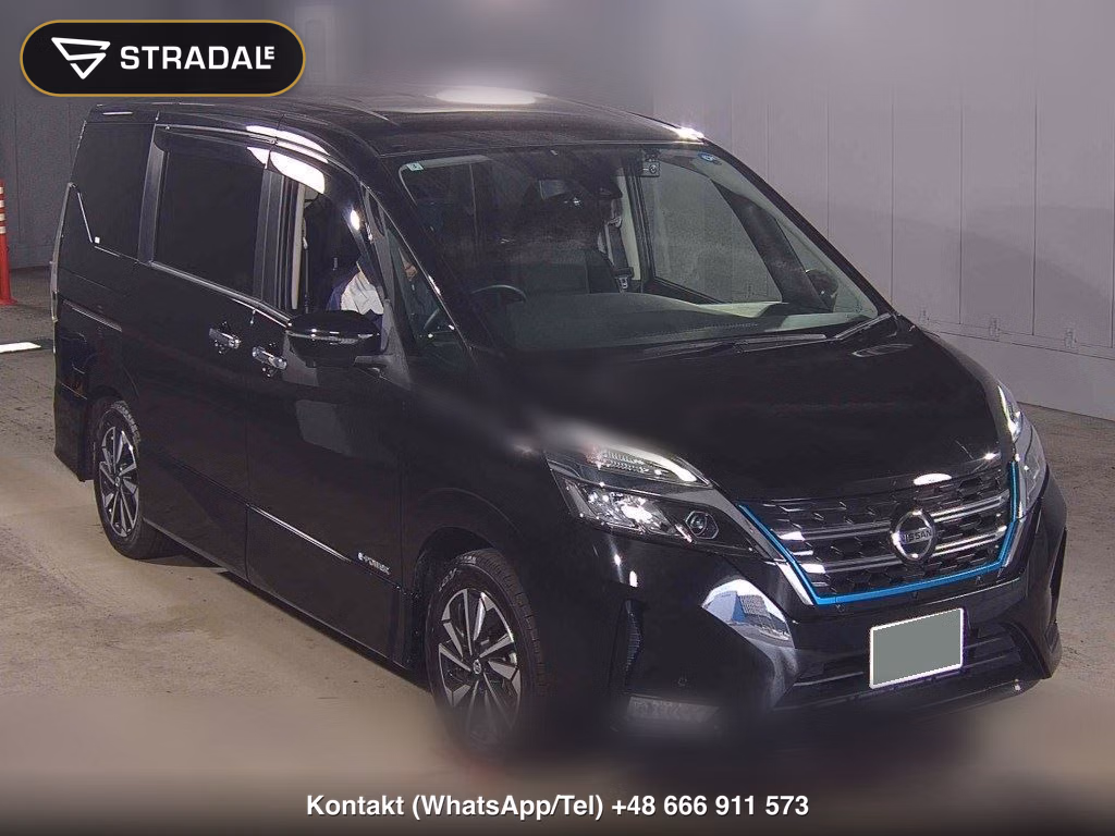 NISSAN SERENA 5D E-POWER XV AERO 2022, aukcja z Japonii, zdjęcie 1