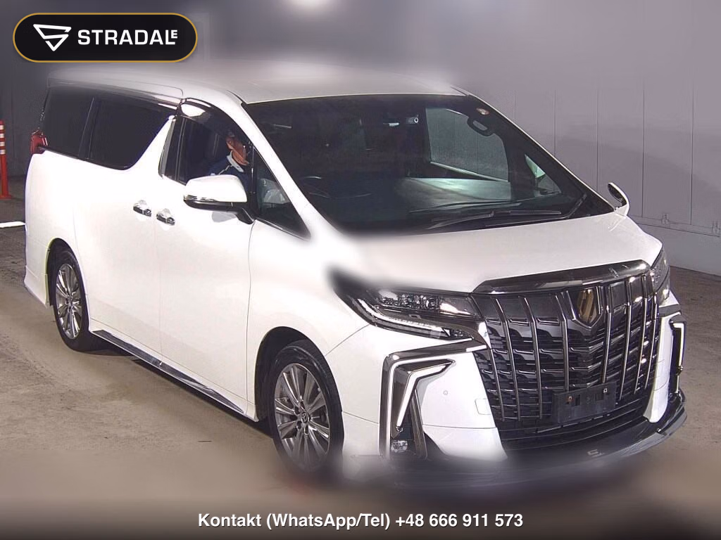 TOYOTA ALPHARD S TYPE GOLDⅢ 2022, aukcja z Japonii, zdjęcie 1