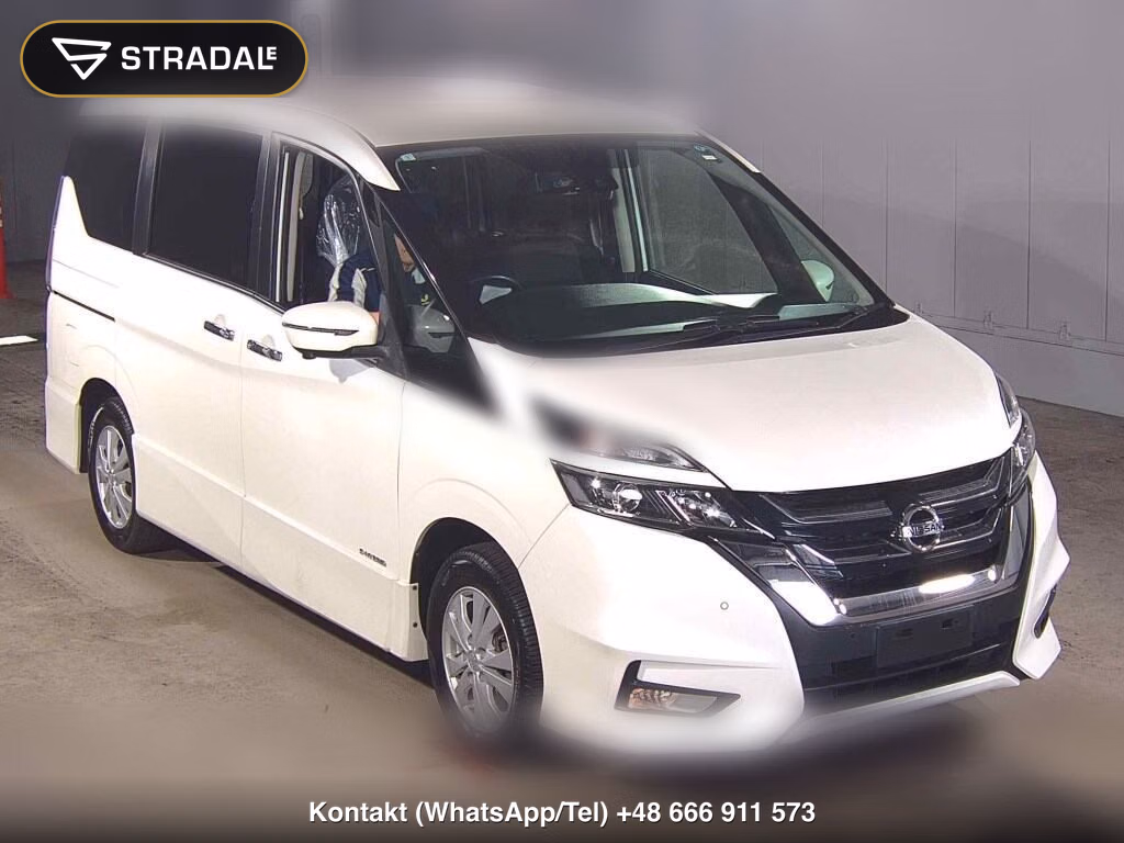 NISSAN SERENA 5D 4WD HIGHWAY STAR V SELECTION Ⅱ 2018, aukcja z Japonii, zdjęcie 1