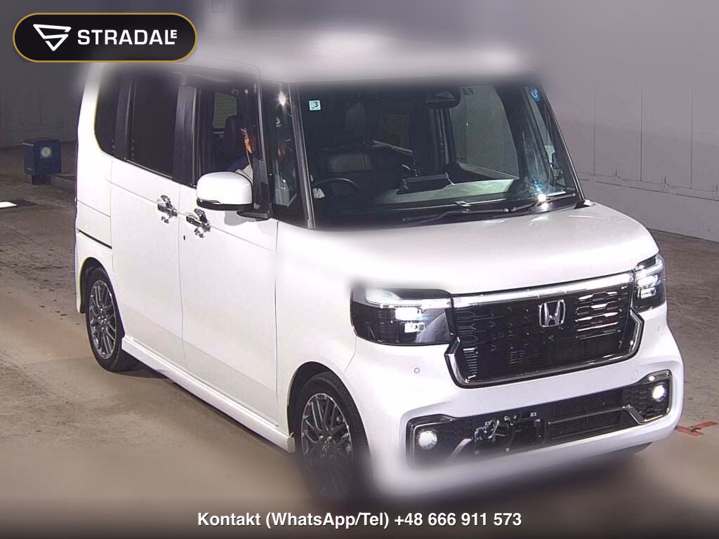 HONDA N-BOX CUSTOM TURBO 2025, aukcja z Japonii, zdjęcie 1