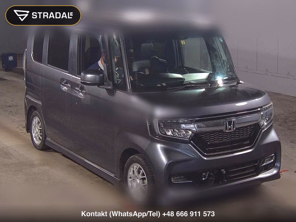 HONDA N-BOX CUSTOM G・L TURBO HONDA SENSING 2018, aukcja z Japonii, zdjęcie 1
