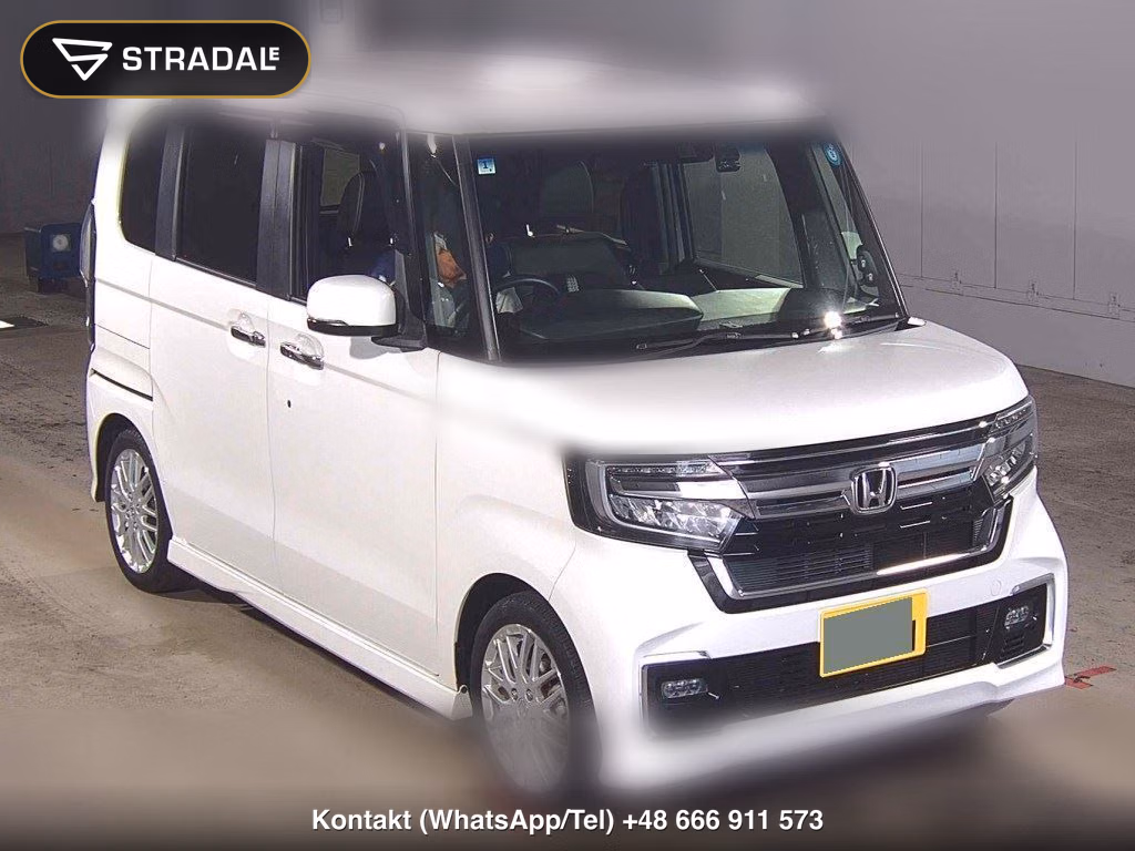 HONDA N-BOX CUSTOM L･TURBO 2022, aukcja z Japonii, zdjęcie 1