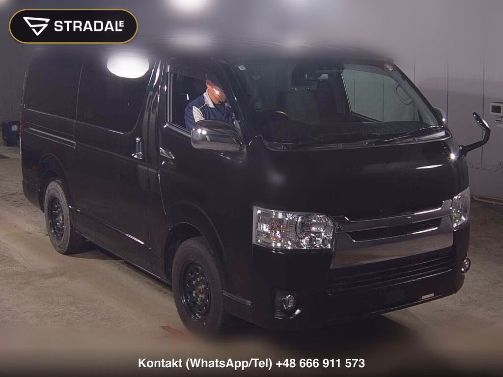 TOYOTA HIACE VAN 5D 4WD LONG SUPER GL 2018, aukcja z Japonii, zdjęcie 1