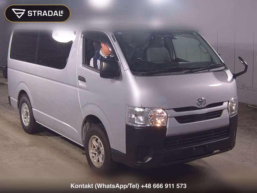 TOYOTA HIACE VAN 4D 4WD DX 2021, aukcja z Japonii, zdjęcie 1