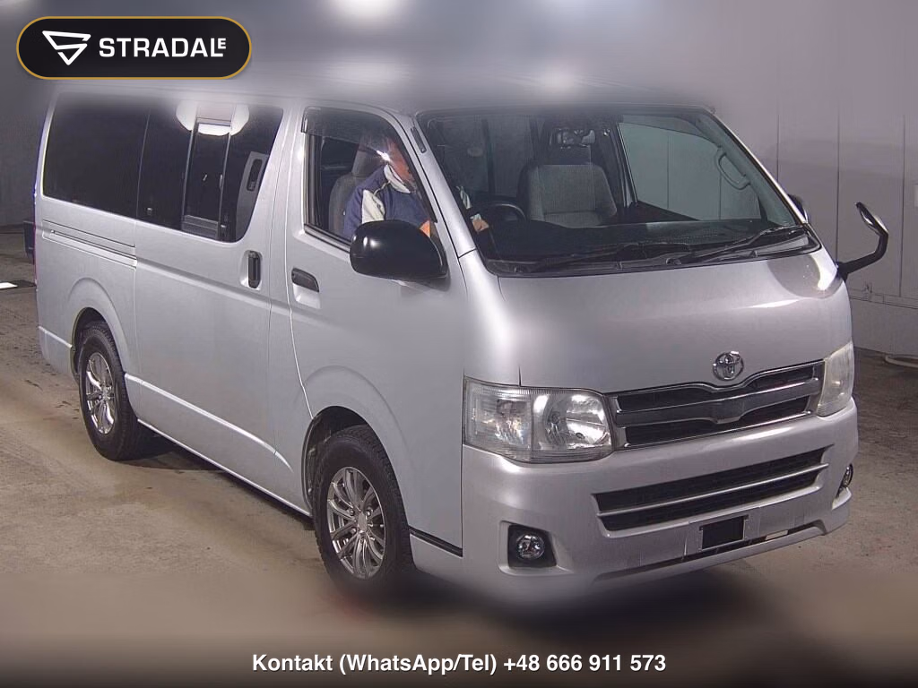 TOYOTA HIACE VAN 5D DX GL PACKAGE 2011, aukcja z Japonii, zdjęcie 1