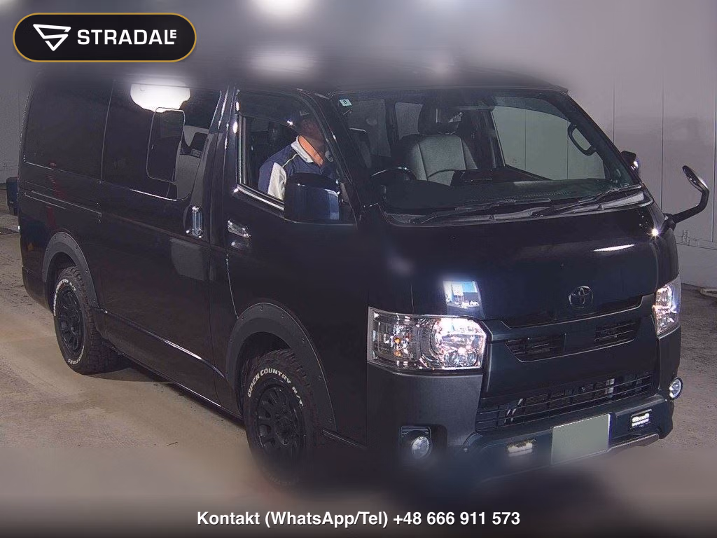 TOYOTA HIACE VAN 5D LONG SUPER GL DARK PRIME2 2021, aukcja z Japonii, zdjęcie 1