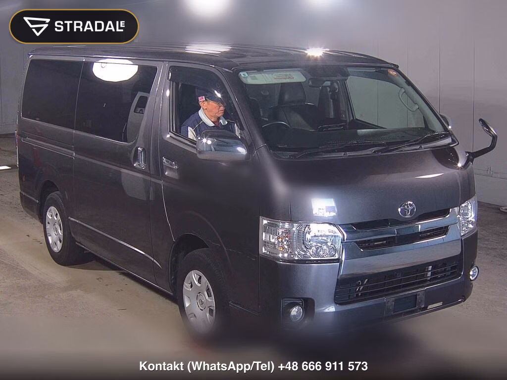 TOYOTA HIACE VAN 5D LONG SUPER GL 2019, aukcja z Japonii, zdjęcie 1