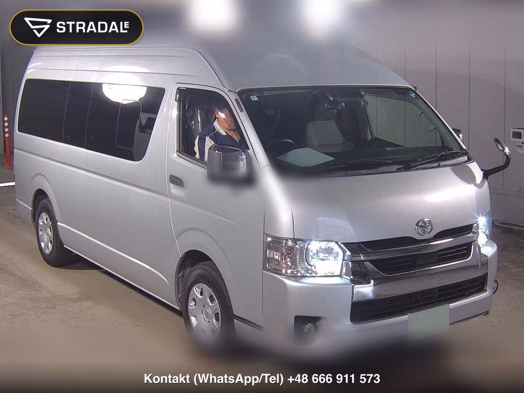 TOYOTA HIACE VAN 4D SUPER LONG DX GL PACKAGE 2021, aukcja z Japonii, zdjęcie 1