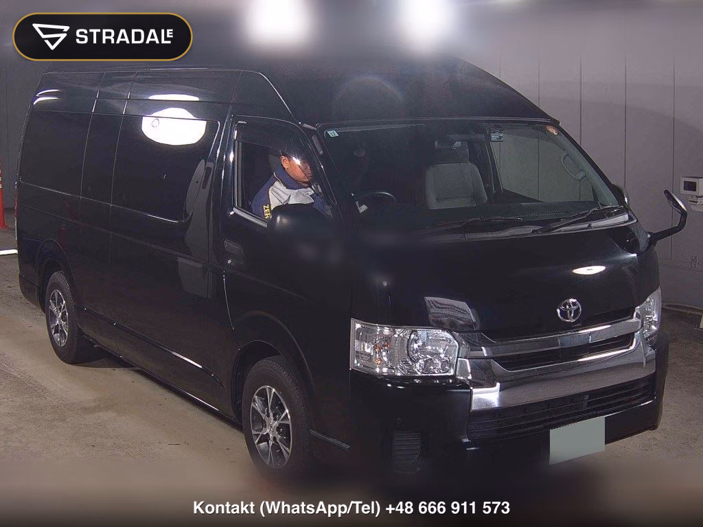 TOYOTA HIACE VAN 4D SUPER LONG DX GL PACKAGE 2018, aukcja z Japonii, zdjęcie 1