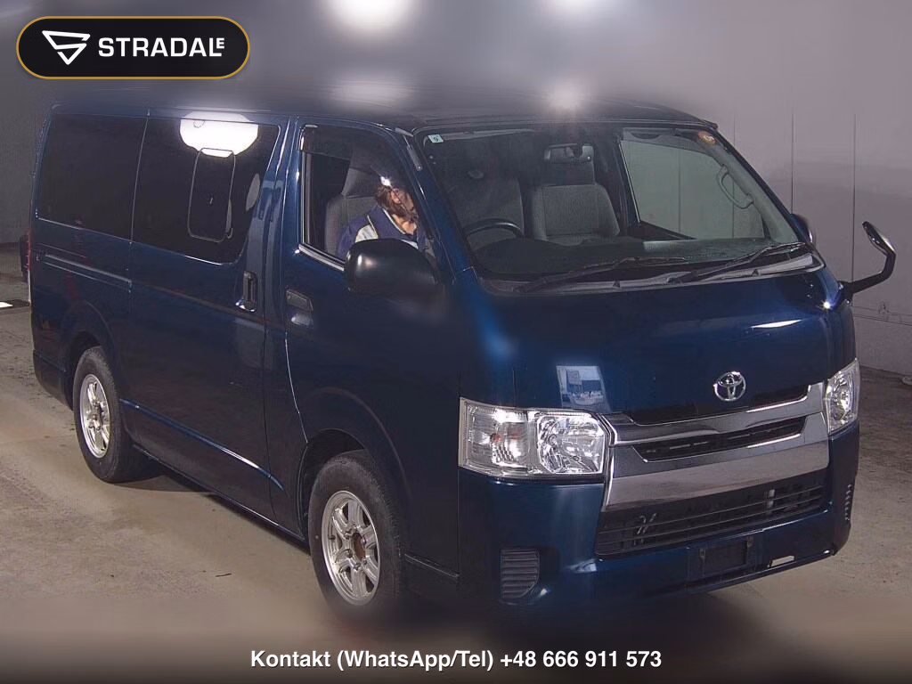 TOYOTA HIACE VAN 5D DX GL PACKAGE 2019, aukcja z Japonii, zdjęcie 1