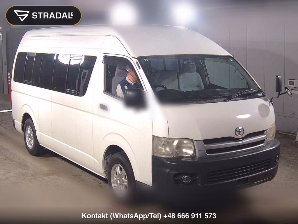 TOYOTA HIACE COMMUTER 4D SUPER LONG DX 2010, aukcja z Japonii, zdjęcie 1
