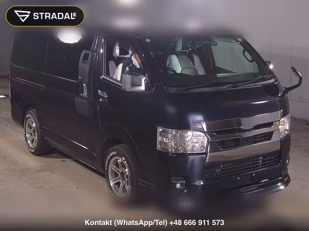 TOYOTA HIACE VAN 5D LONG SUPER GL DARK PRIME2 2022, aukcja z Japonii, zdjęcie 1