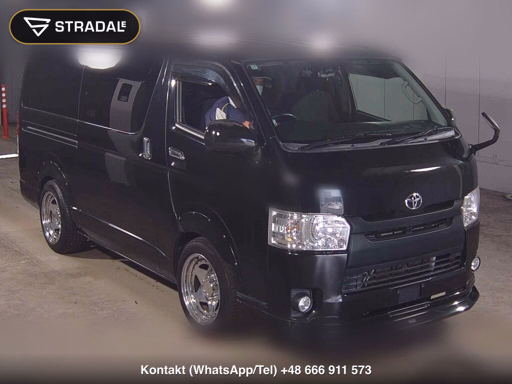 TOYOTA HIACE VAN 5D 4WD LONG SUPER GL 2016, aukcja z Japonii, zdjęcie 1