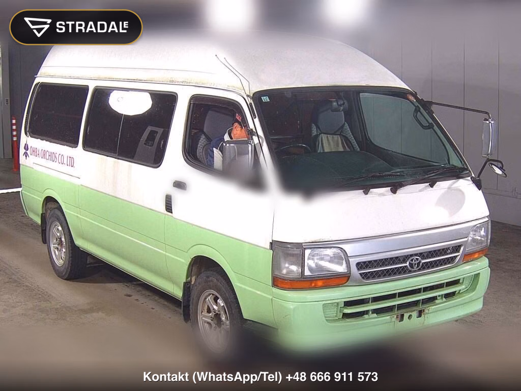 TOYOTA HIACE VAN 4D S LONG DX 2002, aukcja z Japonii, zdjęcie 1