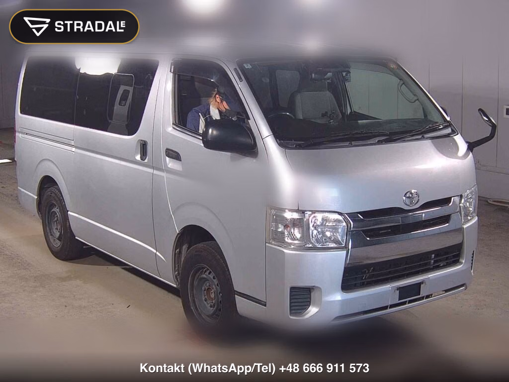 TOYOTA HIACE VAN 5D DX GL PACKAGE JUSTLOW 2019, aukcja z Japonii, zdjęcie 1