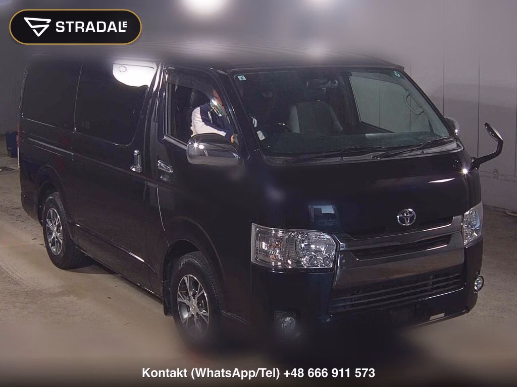 TOYOTA HIACE VAN 5D LONG SUPER GL DARK PRIME 2015, aukcja z Japonii, zdjęcie 1