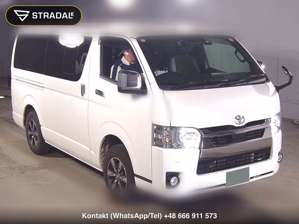 TOYOTA HIACE VAN 5D 4WD LONG SUPER GL DARK PRIME2 2021, aukcja z Japonii, zdjęcie 1