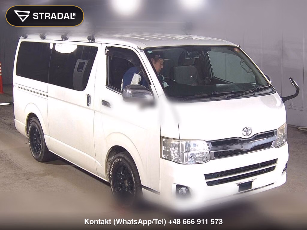 TOYOTA HIACE VAN 5D LONG SUPER GL 2011, aukcja z Japonii, zdjęcie 1
