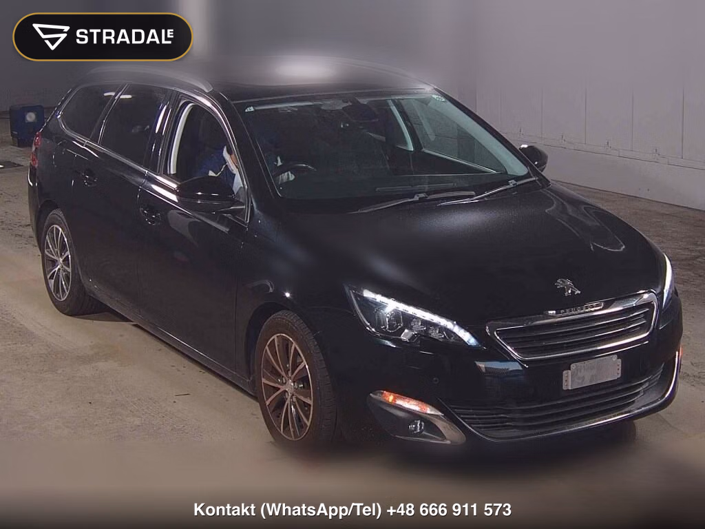 PEUGEOT 308 WG SW ALLURE BLUE HDI 2017, aukcja z Japonii, zdjęcie 1
