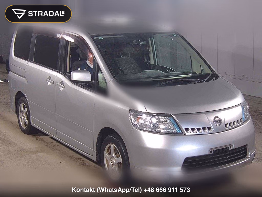 NISSAN SERENA 5D 20RS 2005, aukcja z Japonii, zdjęcie 1