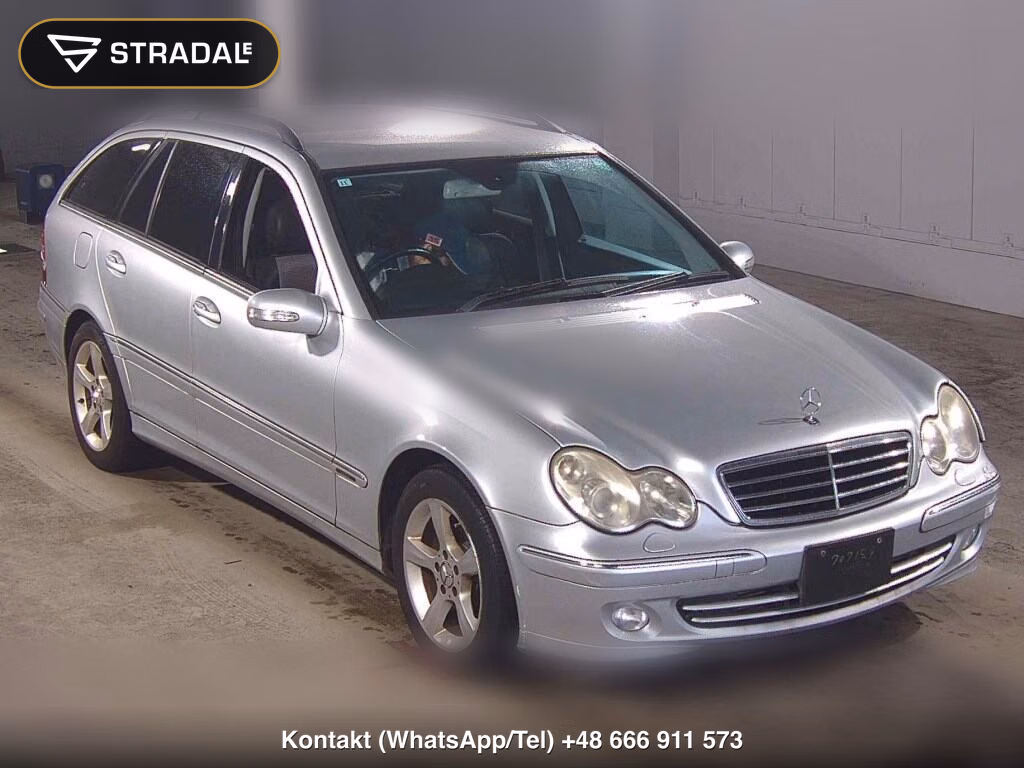 MERCEDES BENZ C-CLASS STATIONWAGON C180 KOMPRESSOR STATIONWAGON AVANTGARDE 2007, aukcja z Japonii, zdjęcie 1