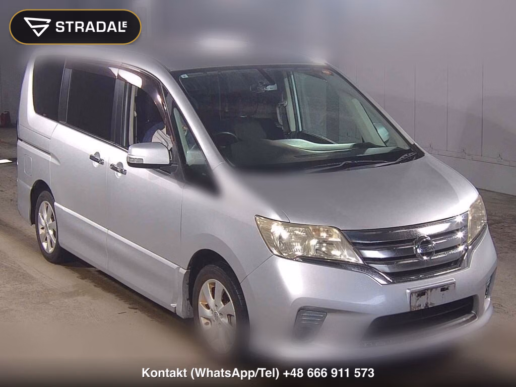 NISSAN SERENA 5D HIGHWAY STAR V SELECTION 2011, aukcja z Japonii, zdjęcie 1