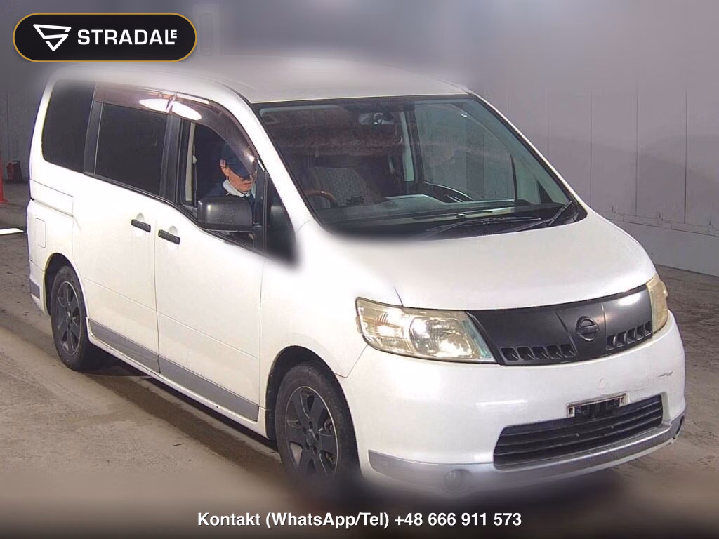NISSAN SERENA 5D 20RS 2005, aukcja z Japonii, zdjęcie 1
