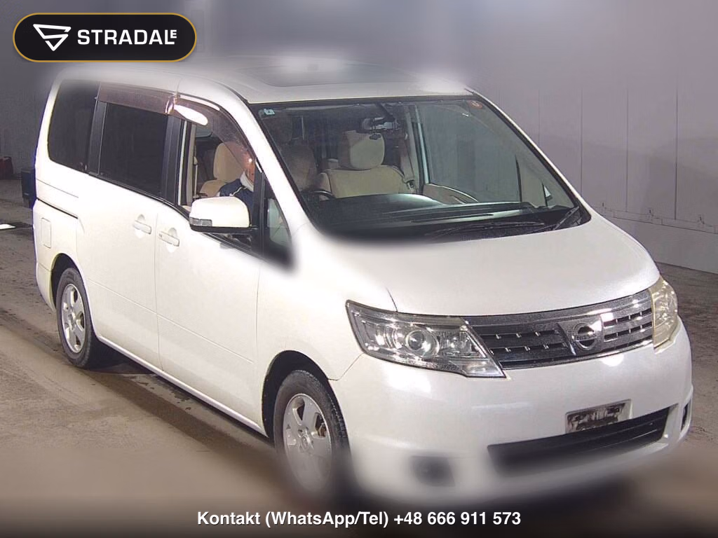 NISSAN SERENA 5D 20G 2010, aukcja z Japonii, zdjęcie 1