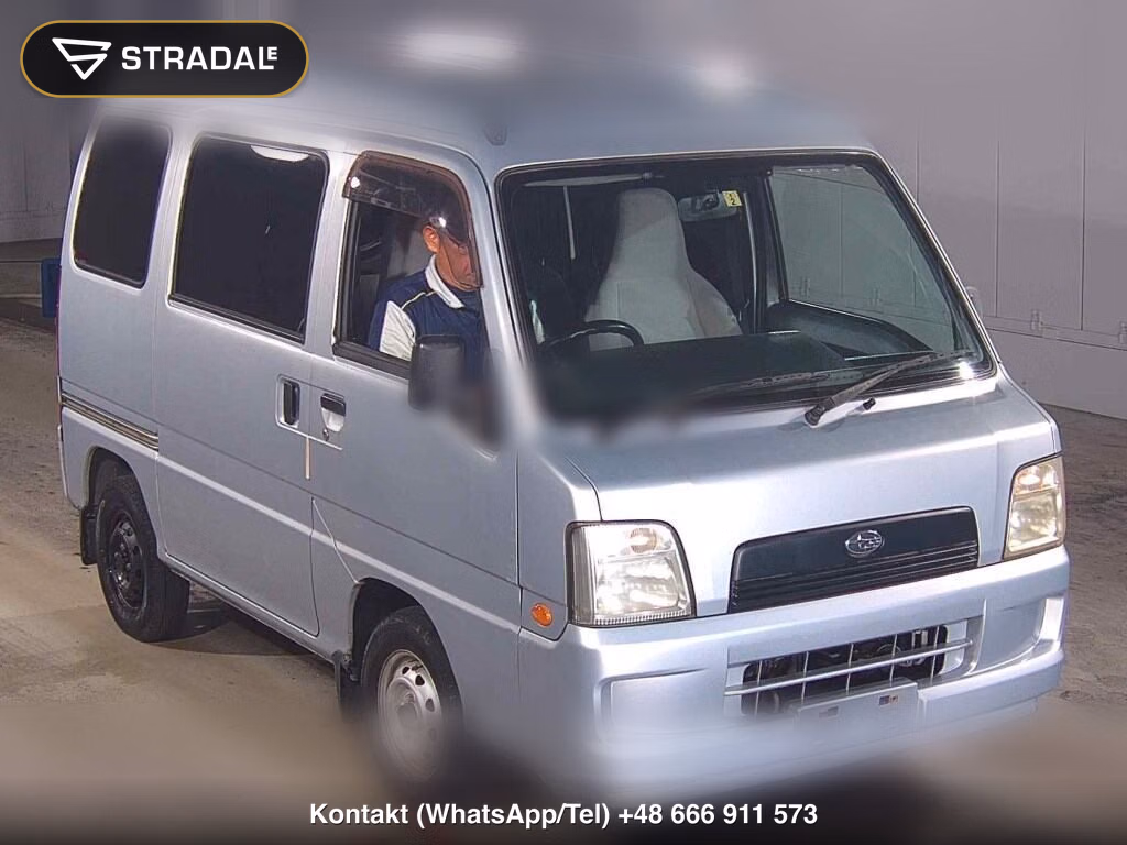 SUBARU SAMBAR VAN 5D 4WD 2005, aukcja z Japonii, zdjęcie 1