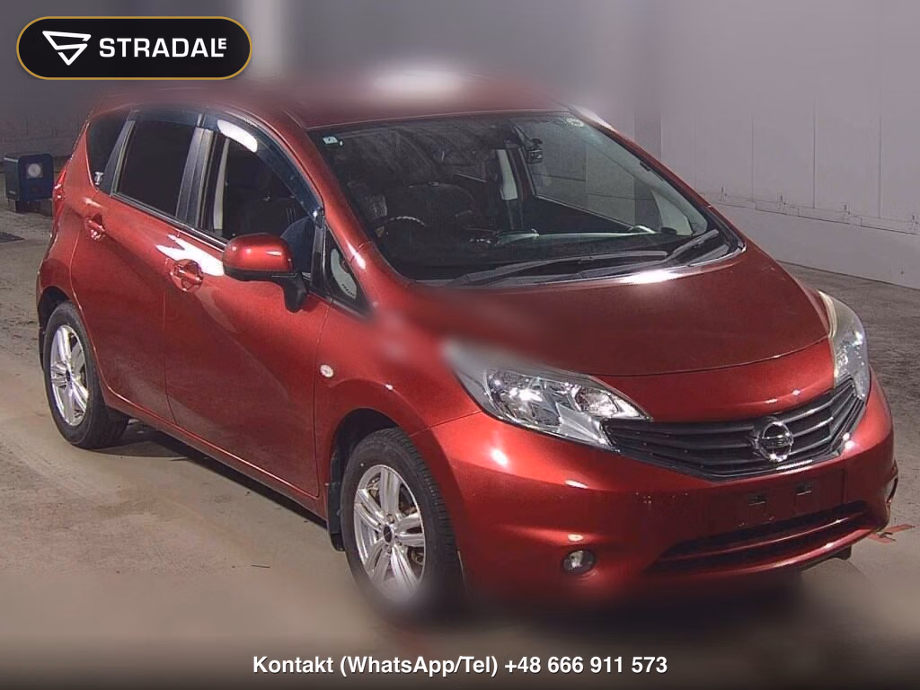 NISSAN NOTE 4WD X FOUR EMERGENCY BRAKE PACKAGE 2014, aukcja z Japonii, zdjęcie 1