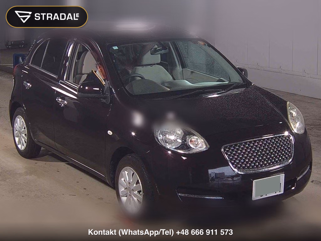 NISSAN MARCH 5D BOLERO 2016, aukcja z Japonii, zdjęcie 1