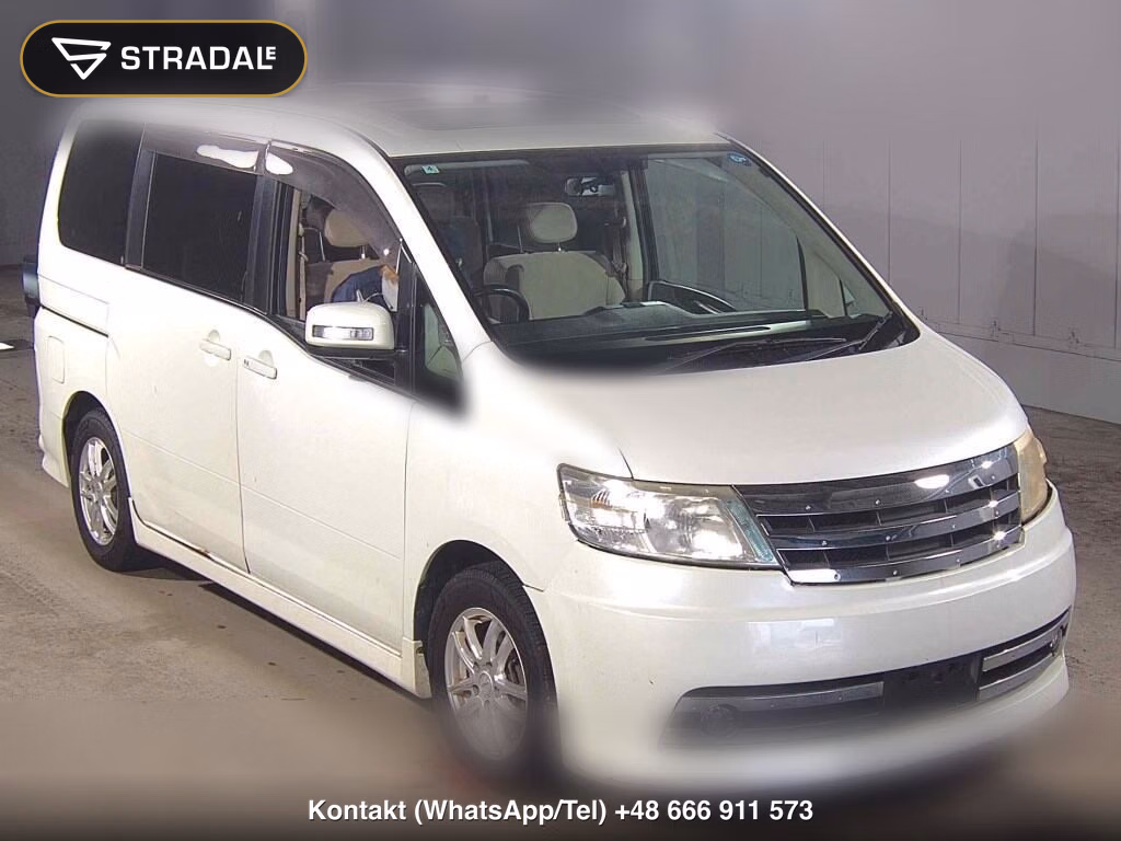 NISSAN SERENA 5D RIDER 2006, aukcja z Japonii, zdjęcie 1