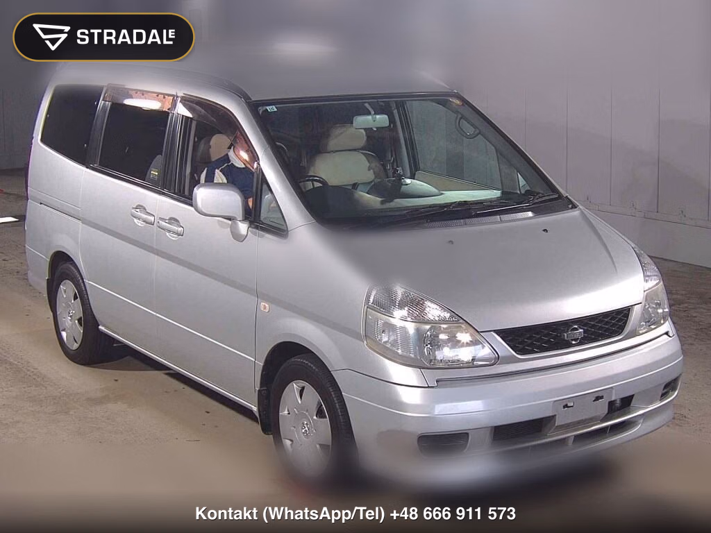 NISSAN SERENA 5D COLEMAN VERSION 2001, aukcja z Japonii, zdjęcie 1