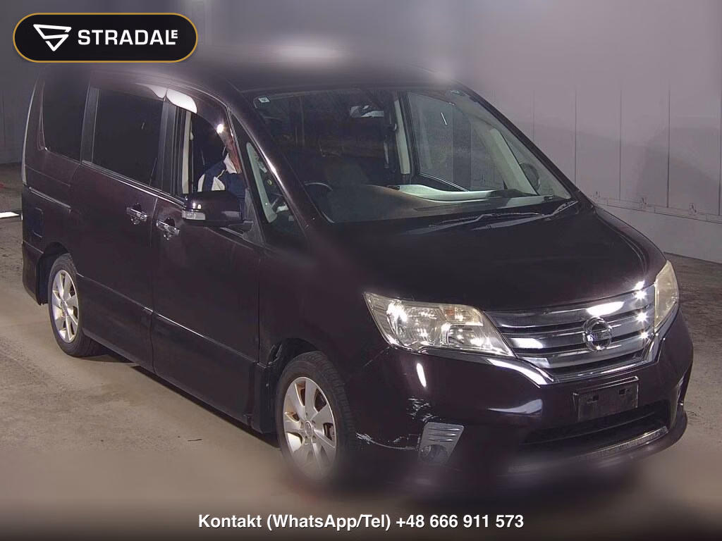 NISSAN SERENA 5D HIGHWAY STAR 2011, aukcja z Japonii, zdjęcie 1